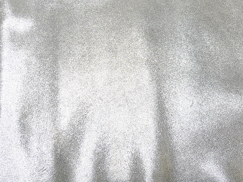 Silver - Metallic leather