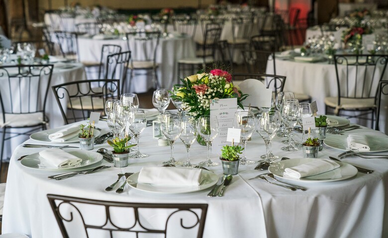 Salle de mariage champêtre