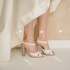 Chaussure de mariée blanche
