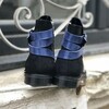 Bottine à boucle noire