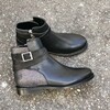 Chelsea boots noires et paillettes