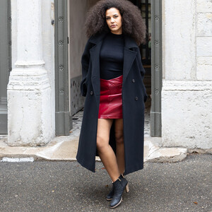 Bottines noires dorées paillettes noeud