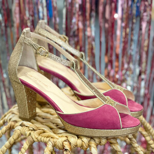 Charlotte rose pivoine et champagne