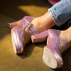 Babies plateforme rose