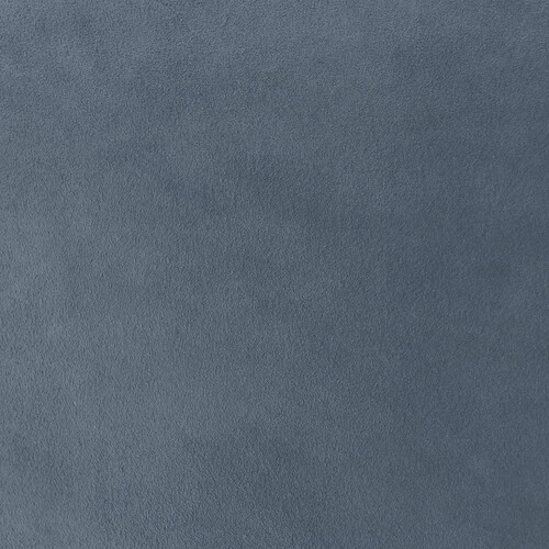 Chèvre velours bleu gris
