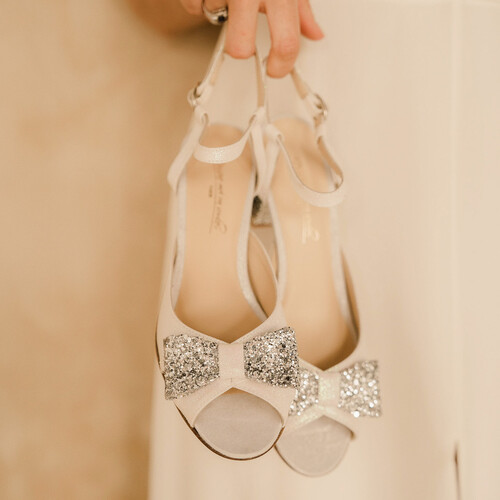 chaussure de mariée pailletée blanche chaussure de mariée pailletée blanche