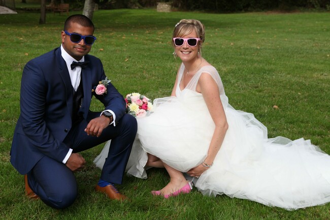 Chaussures de mariage champêtre